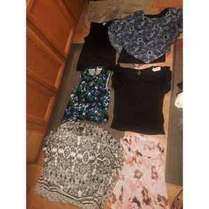 6 Beautiful Size Large Summer Tops 2xCalvin Klein-Dana Buchman-NY&Co-AB Studios